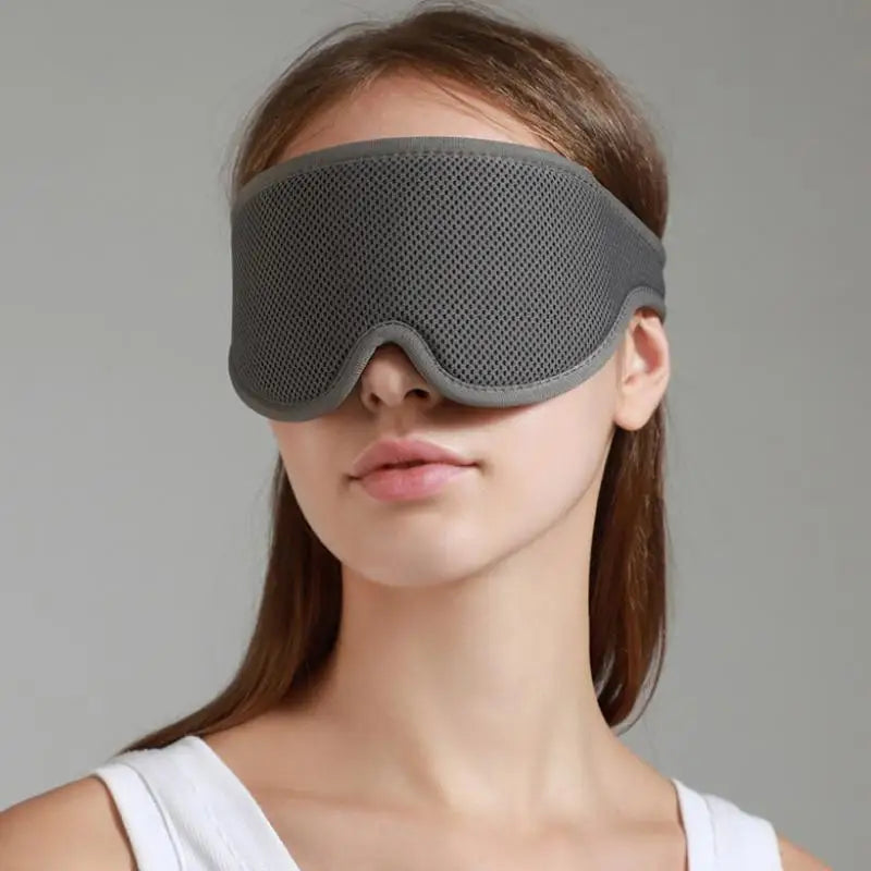 3D Blackout Sleep Mask | Zero Eye Pressure Adjustable Eye Mask Sleep Mask QXL