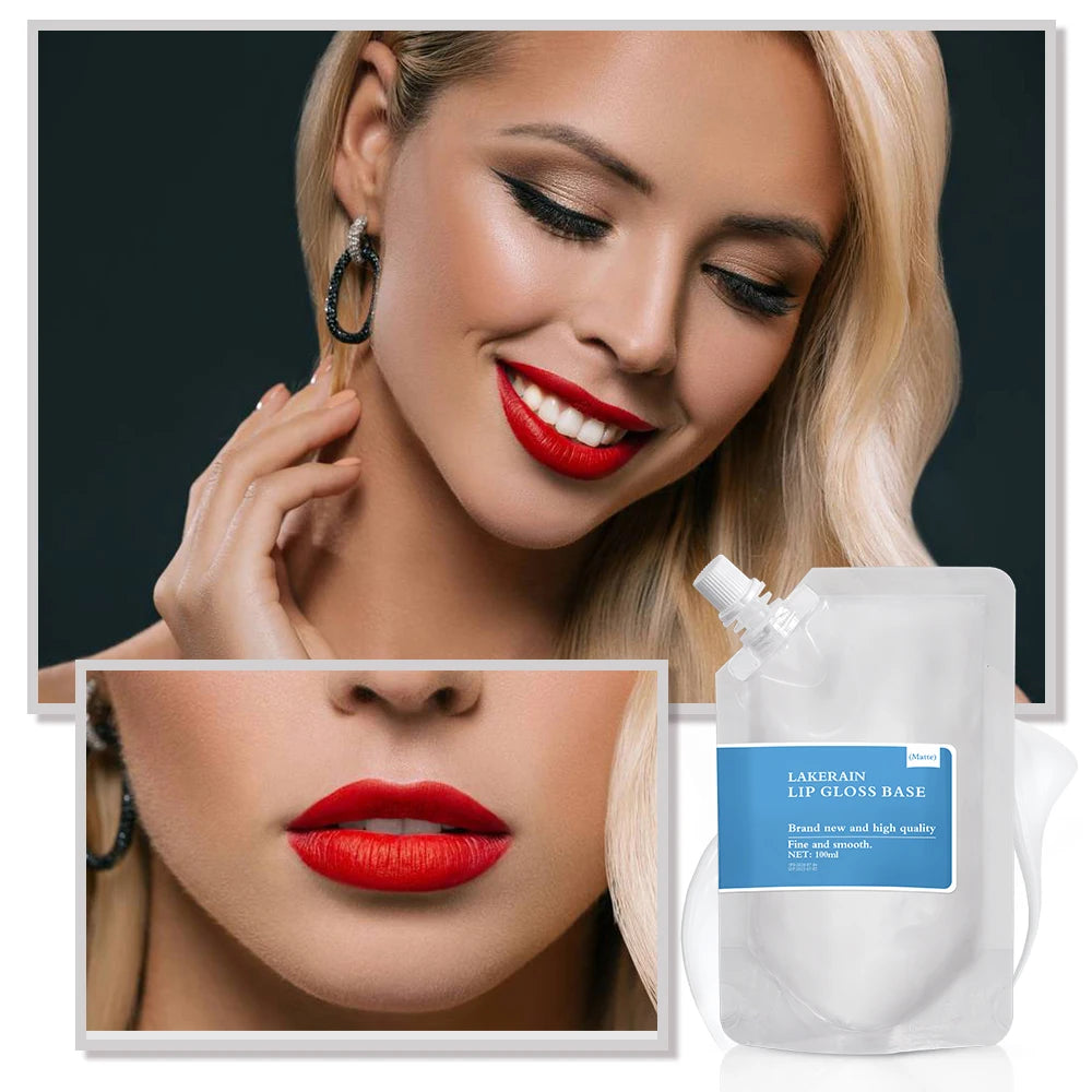 200ml DIY Matte Lip Gloss Base Gel – Clear & Moisturizing Lip Gloss Base QXL