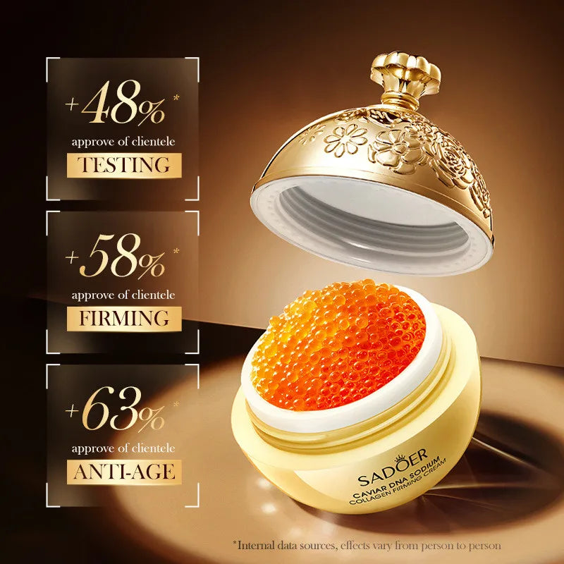 SADOER Caviar Collagen Firming Cream – Moisturizing 30g Firming Face Cream QXL