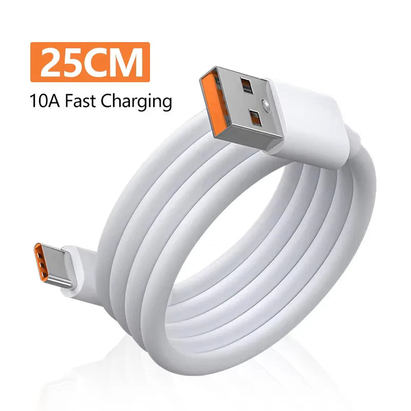 120W 4-Port USB-C Wall Charger | Quick Charge 3.0 Adapter USB Wall Charger QXL 0.25M 10A Cable