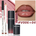 Matte Velvet Lip Liner & Lip Oil Set | Waterproof, Long-Lasting Lip Liner & Oil Set QXL SET4