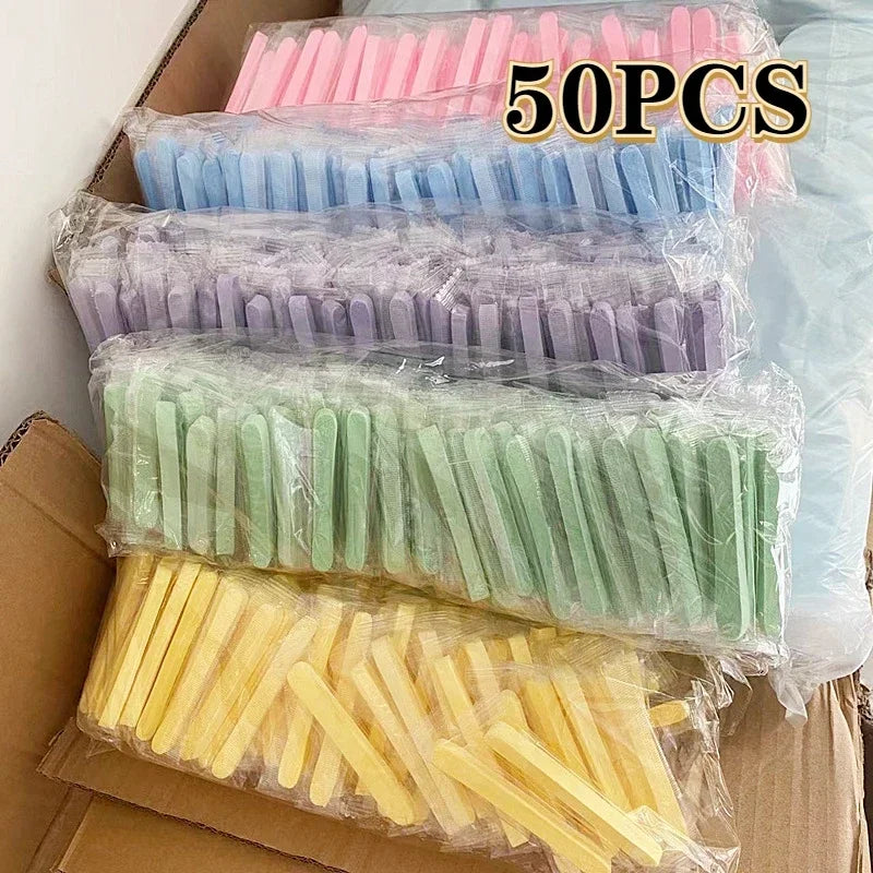 50-Pack Compressed Face Cleansing Sponge Pads | Wood Pulp Face Cleansing Sponge QXL