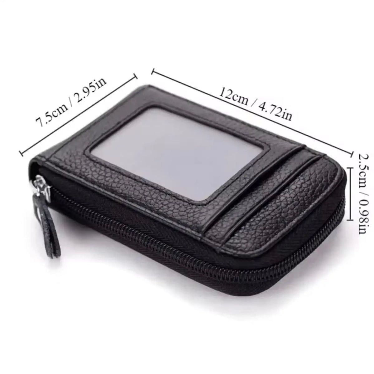 Accordion Zipper Wallet | Slim Nylon Card Holder – Unisex Accordion Card Wallet QXL