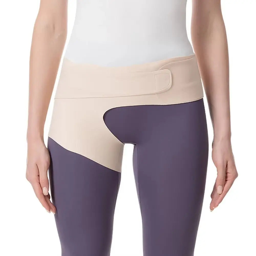 Ultra-Thin Hip Brace | Adjustable Groin Compression Wrap Hip Compression Brace QXL