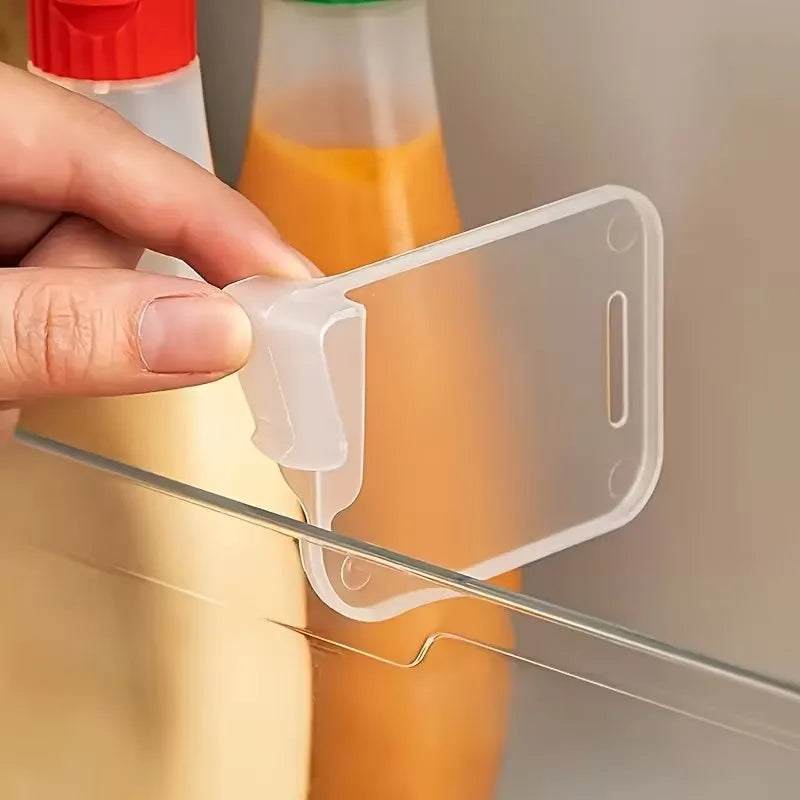 13-Piece Fridge Door Organizer Set – Adjustable Clear Dividers Fridge Door Organizer QXL