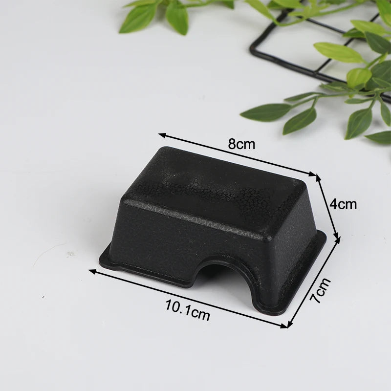 Reptile Hide Box | Ventilated Cave for Gecko, Snake & Lizard Reptile Hide Cave QXL A2