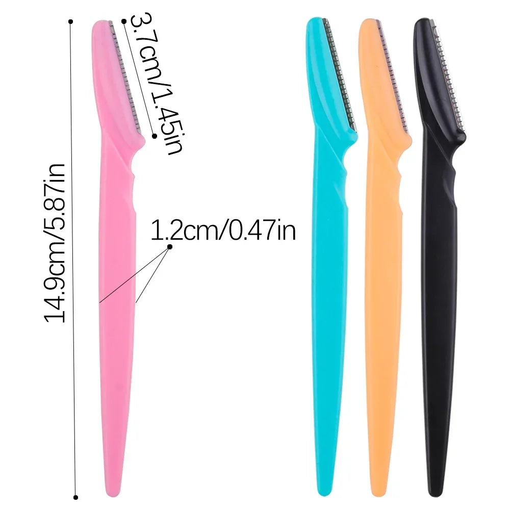 VVOCCI Eyebrow Trimmer Blades | Face Shaver 3/10-Pack Eyebrow Trimmer Blades QXL
