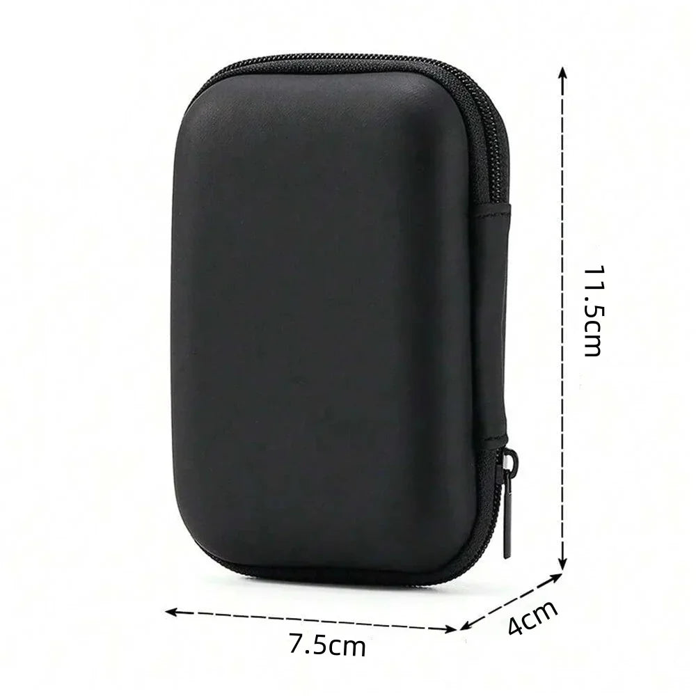 EVA Zipper Travel Case – Cable & Electronics Organizer Bag EVA Organizer Case QXL