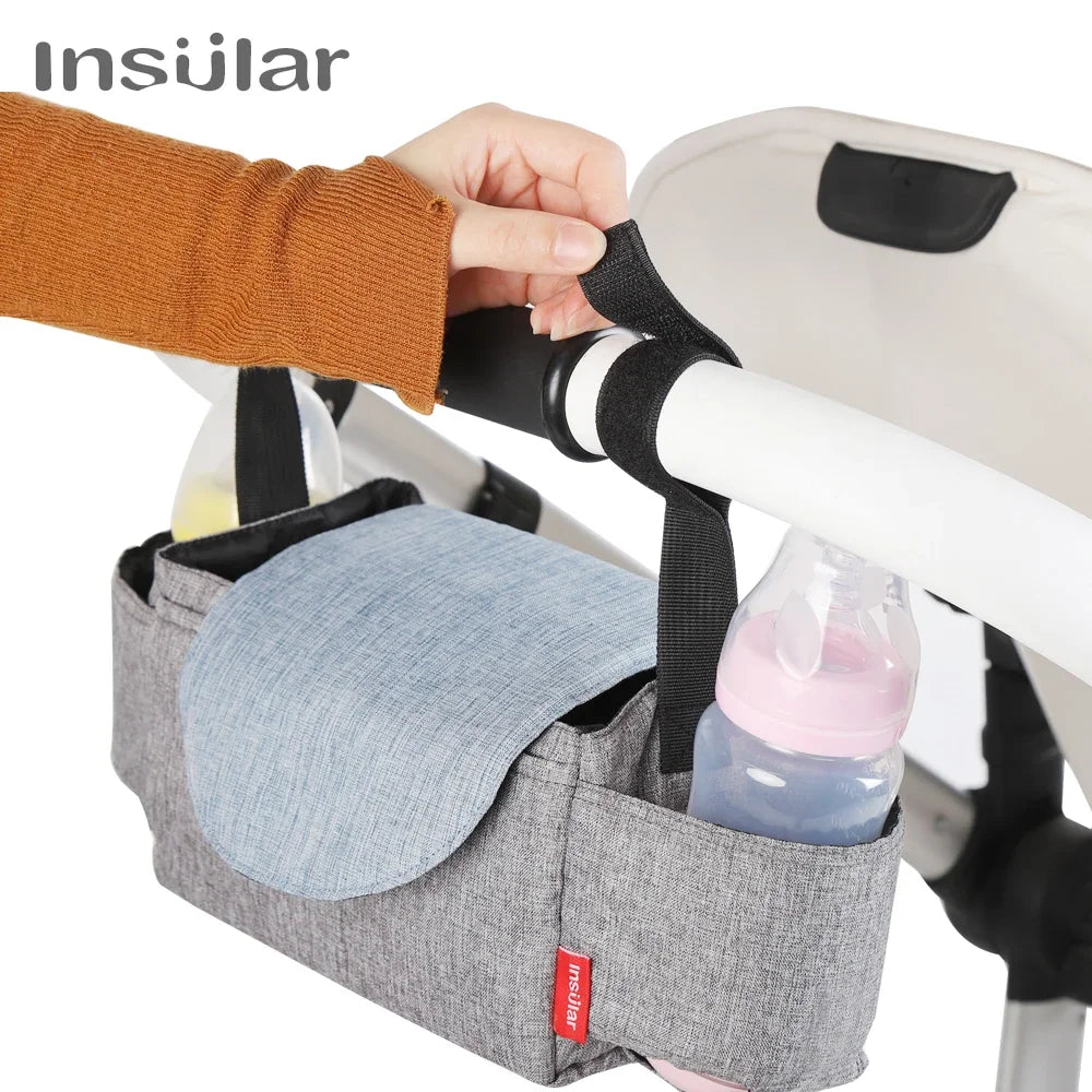 Insulated Baby Bottle Bag | Stroller Diaper Storage Bag Insulated Bottle Bag QXL