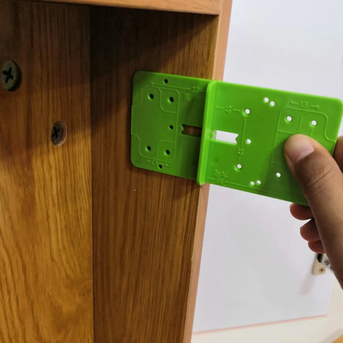 35mm Hinge Boring Jig | Cabinet Door Woodworking Guide Woodworking Hinge Jig QXL