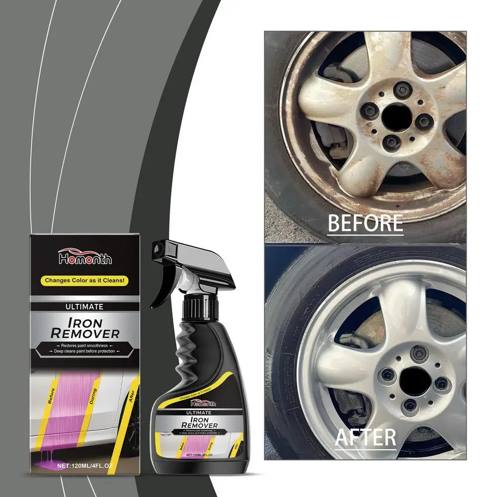 Heavy-Duty Rust Remover Spray for Metal, Tools & Cars 120ml Rust Remover Spray QXL