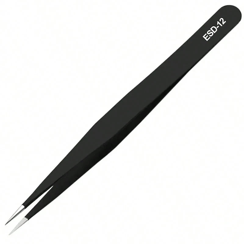 2-Pack Nail Art Tweezers – Rhinestone & Bead Picking Tools Nail Art Tweezers QXL