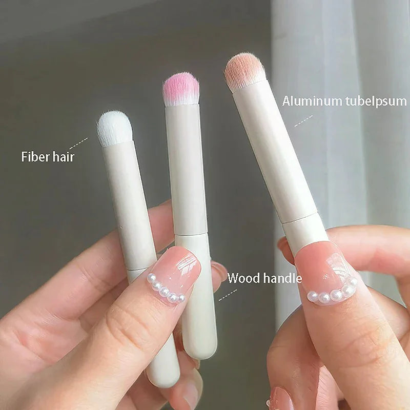 Mini Round-Head Lip Brush | Portable Multifunction Makeup Tool Lip Makeup Brush QXL