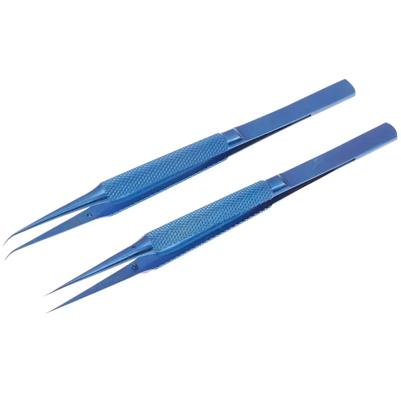 Titanium Lash Extension Tweezers | Anti-Static Curved Tips Lash Extension Tweezers QXL