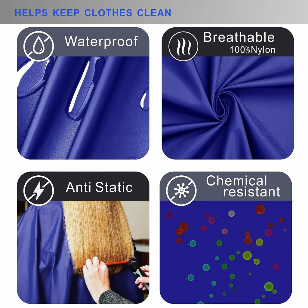 Antistatic Hairdressing Cape | Salon Barber Hair Cutting Apron Hairdressing Cape QXL