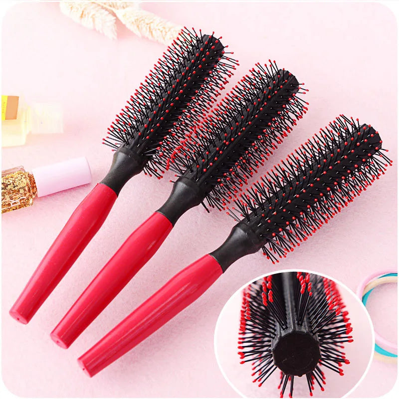 Spiral Round Brush Comb | Curling & Scalp Massager Hairbrush Round Curling Comb QXL