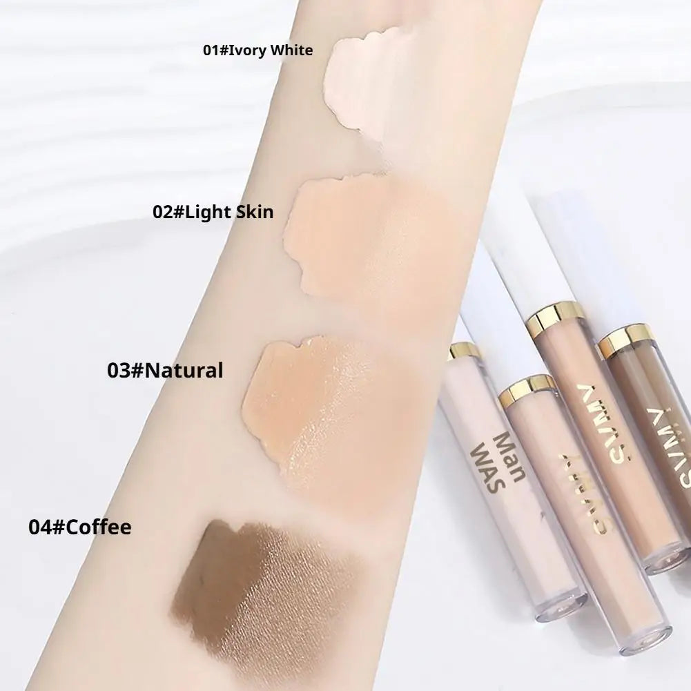 Full-Coverage Hydrating Liquid Concealer | Brightening Matte Liquid Concealer QXL