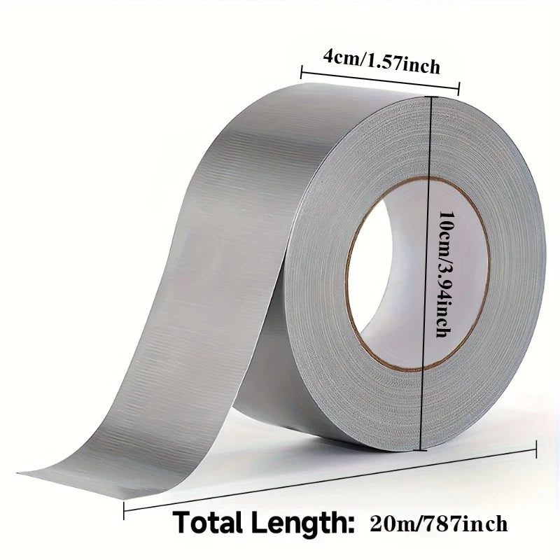 Silvery PVC Duct Tape – Leak-Proof Sealing & Home Repairs PVC Duct Tape QXL