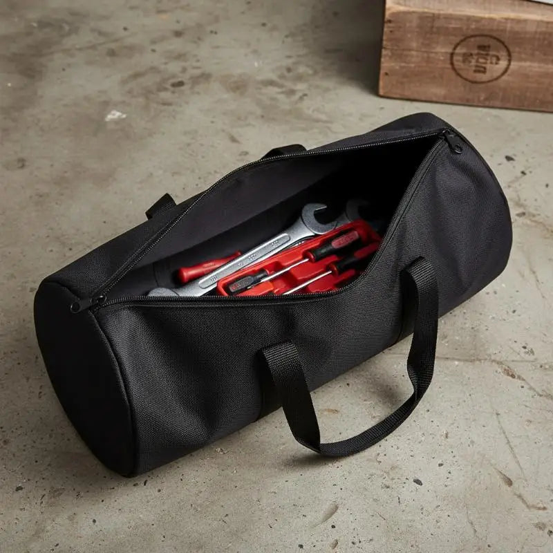 Cylinder Camping Tool Bag for Tent Pegs & Stakes | Large Camping Tool Bag QXL