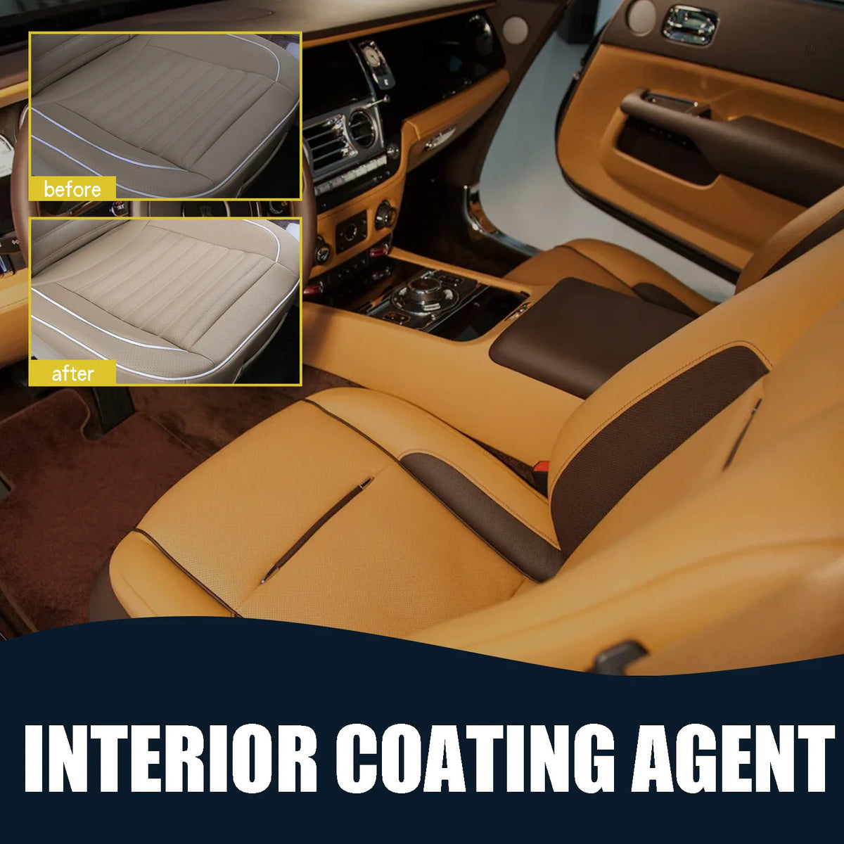 Car Interior Cleaner | Dashboard, Leather & Trim Restorer Car Interior Cleaner QXL