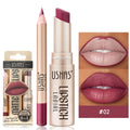 2-in-1 Matte Lipstick & Lip Liner Set | Waterproof High Pigment Lip Makeup Set QXL S2