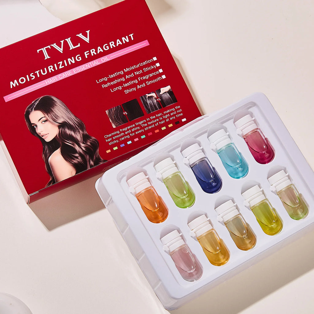 Hair Care Essential Oil Set – Moisturizing & Frizz-Free Hair Care Oil Set QXL 9699