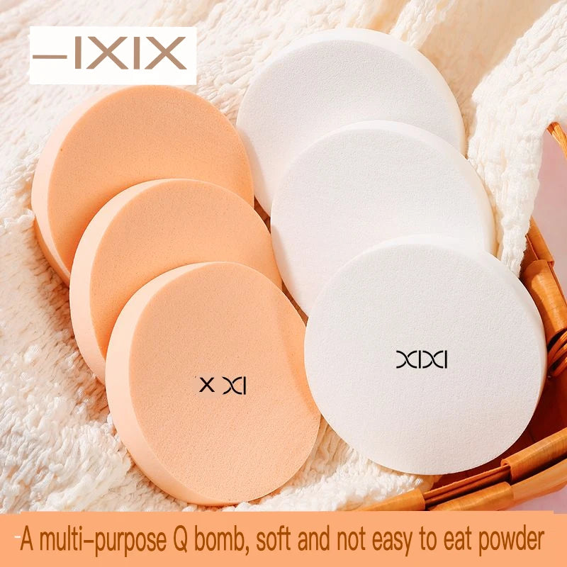 XIXI Round Powder Puff | Wet & Dry Makeup Sponge Makeup Powder Puff QXL
