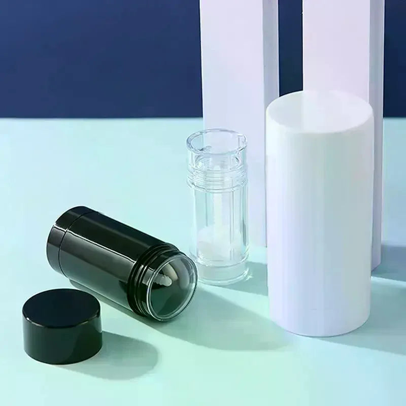 Refillable Twist-Up Balm Tube 40/75g | DIY Deodorant Container Refillable Balm Tube QXL
