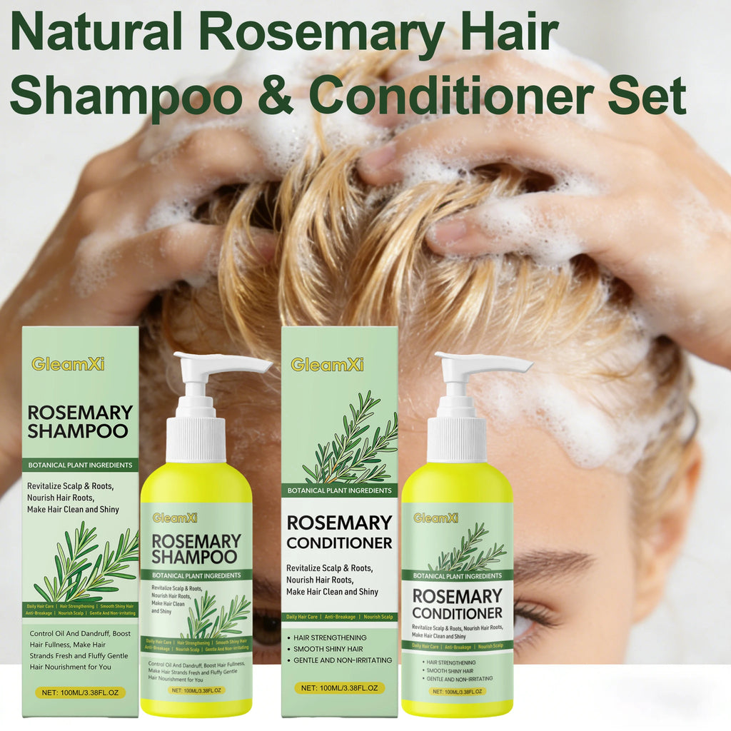 HOEGOA Rosemary Shampoo & Conditioner Set – Volume & Nourish Shampoo Conditioner Set QXL Shampoo