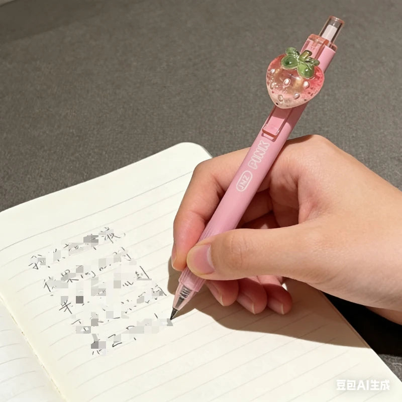 Iced Peach Boba Scented Pendant Pen 0.5mm | Cute Gift Pen Novelty Scented Pen QXL