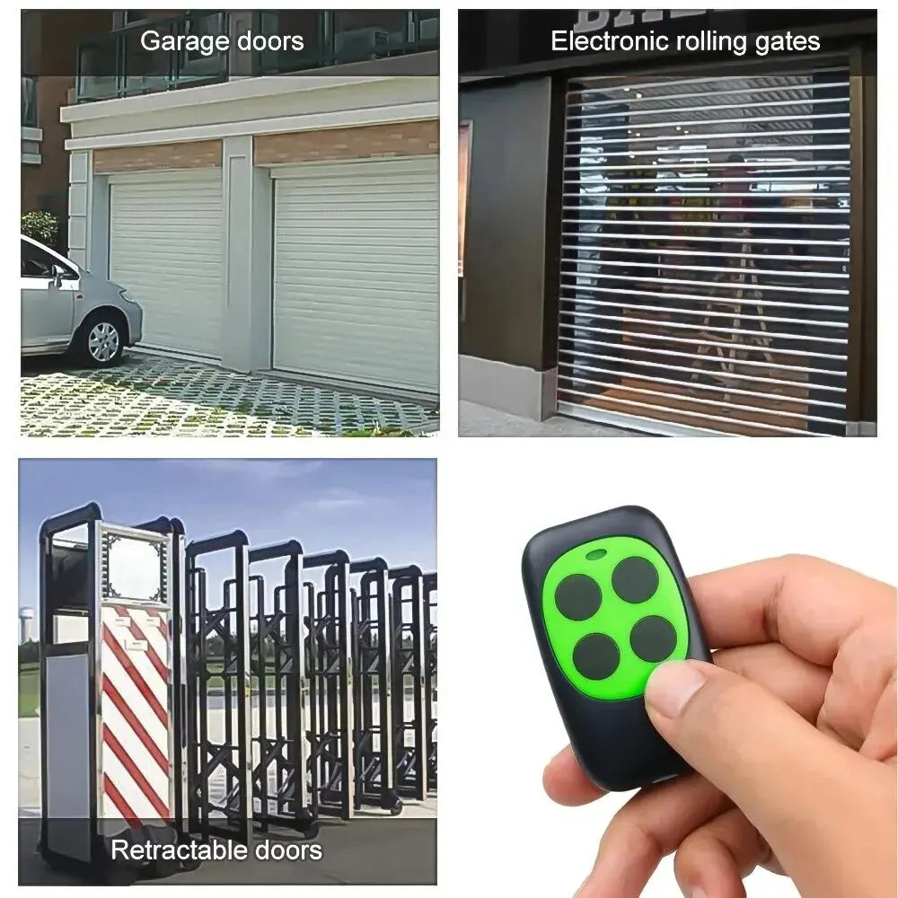 433MHz 4-Key Copy Clone Garage Door RF Remote Transmitter RF Remote Transmitter QXL