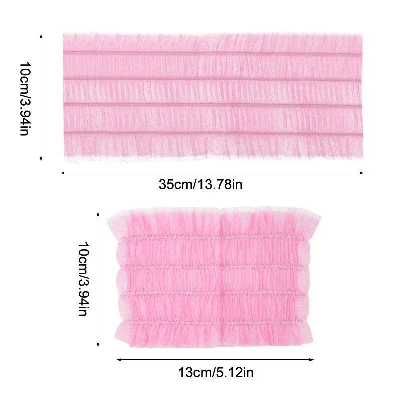 Disposable Spa Headbands | Soft Non-Woven Hair Bands 20/50/100pk Disposable Spa Headbands QXL