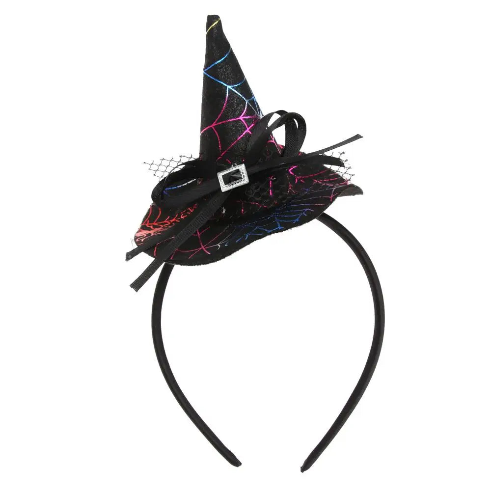 Halloween Headband | Skull Pumpkin Witch Hat Party Hairband Halloween Costume Headband QXL 12