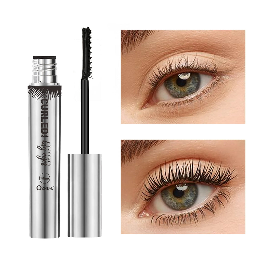 O'cheal 3D Silk Mascara | Curling, Lengthening & Waterproof Mascara QXL Black 05