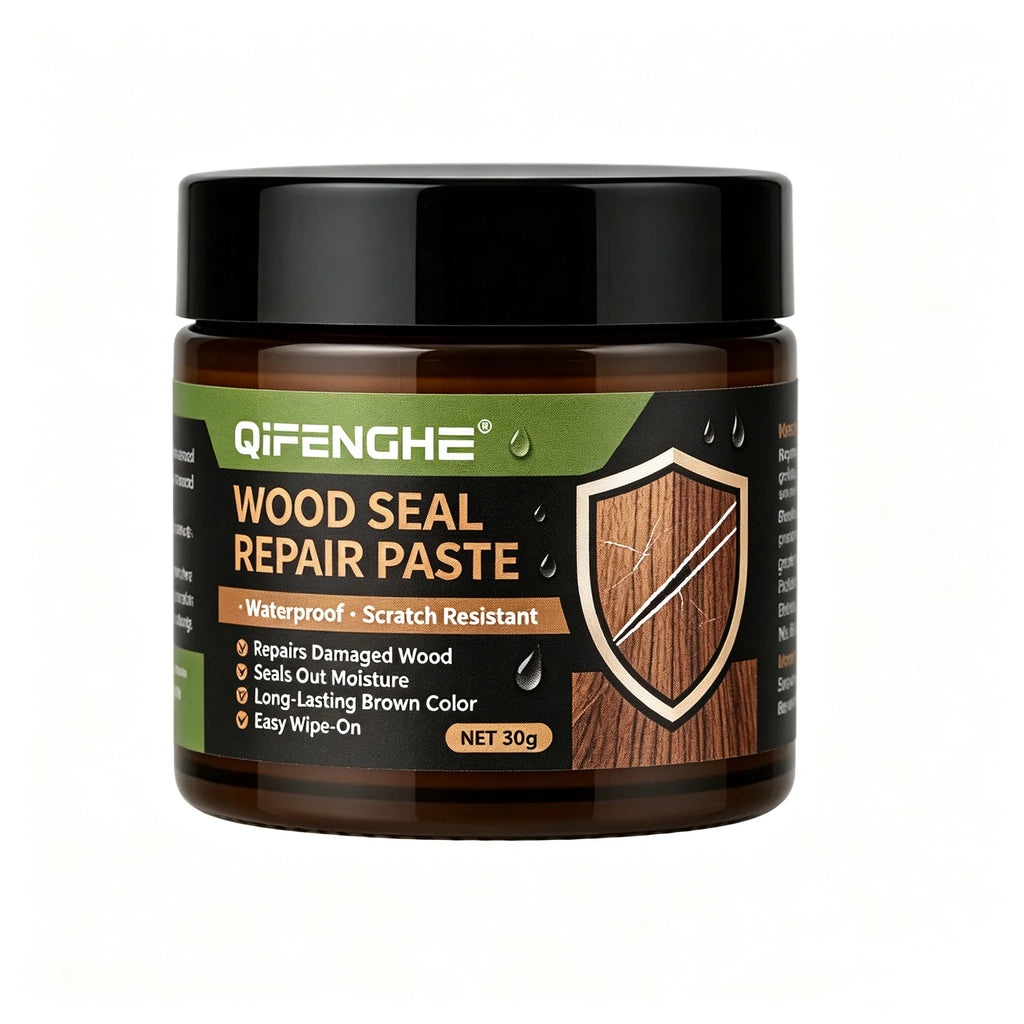Wood Repair Paste – Waterproof Scratch & Crack Filler, Brown Wood Repair Filler QXL