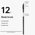 Knife-Shaped Gouache & Watercolor Nylon Paint Brush Set Art Paint Brush Set QXL A4