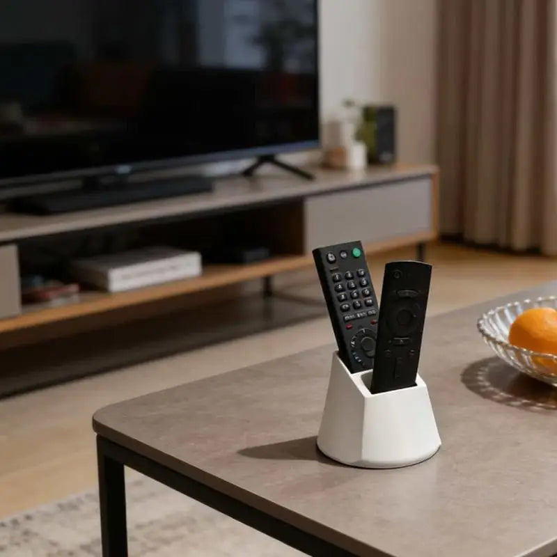 Dual-Compartment Remote Control Holder | Desktop Organizer Desktop Organizer QXL