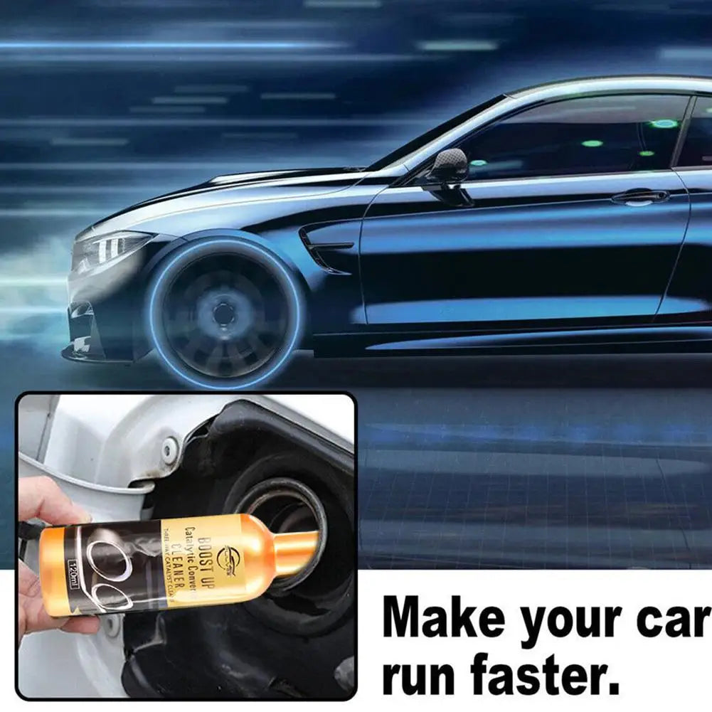 3-Pack Catalytic Converter Cleaner | 120ml Fuel System Treatment Fuel System Cleaner QXL