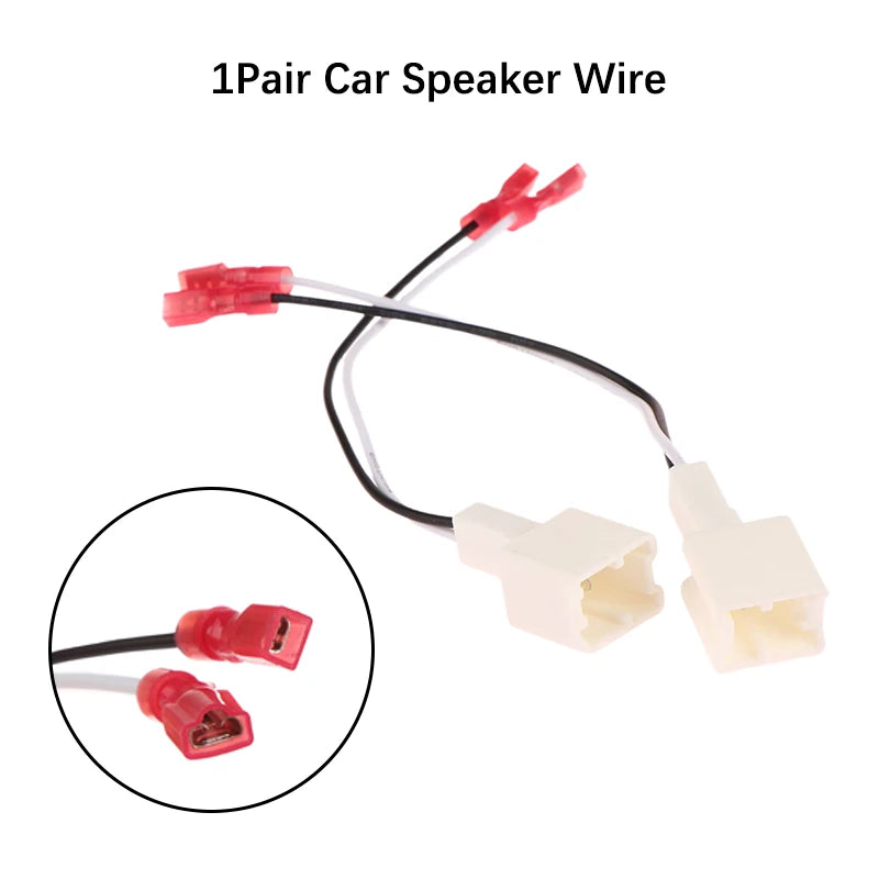 Car Tweeter Wiring Harness Adapter for Nissan & Renault – 1 Pair Speaker Wiring Harness QXL