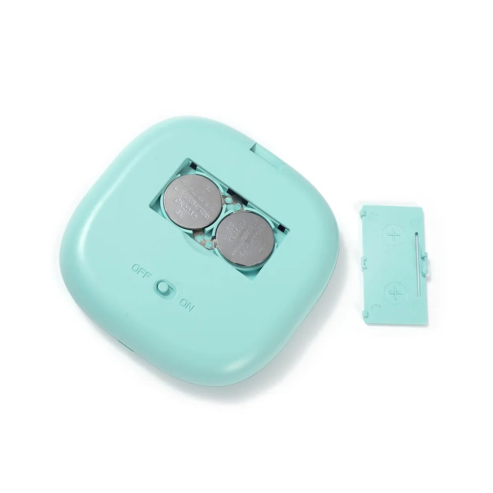 Portable LED Travel Mirror – Foldable 2-Sided 3x Magnifying LED Cosmetic Mirror QXL