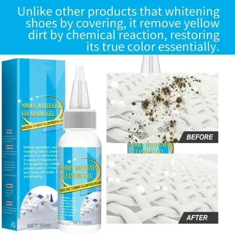 Shoes Cleaner Kit Removes Shoes Whitening Cleansing Gel Shoe Washing Machine Dirt And Yellow From Shoes Cleaning Foam Cleaner QXL