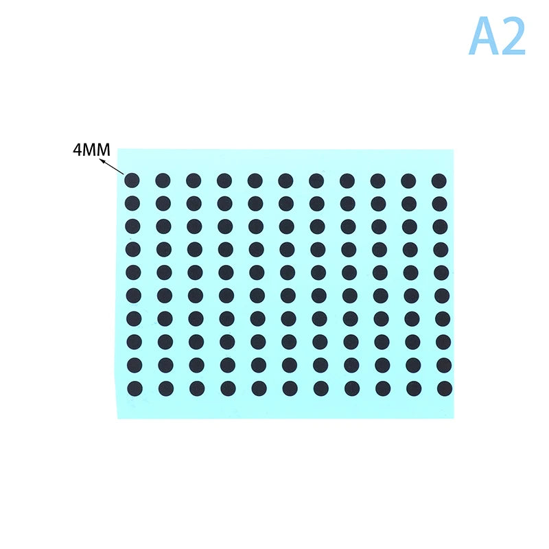 Conductive Rubber Pads 3–6mm | IR Remote Keypad Repair Kit Remote Repair Kit QXL diameter-4mm