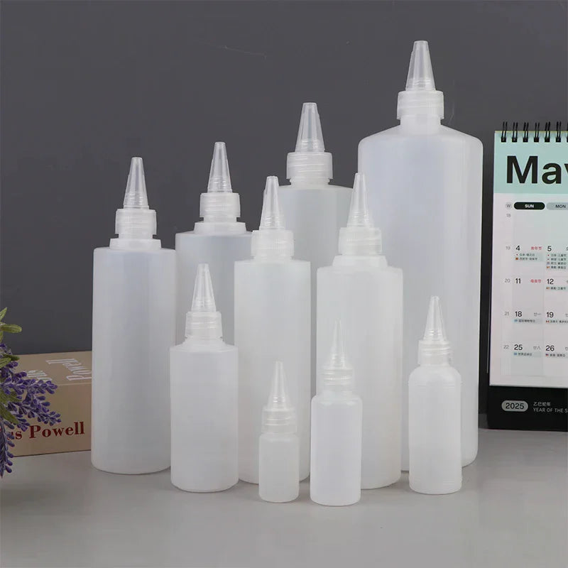 Empty Plastic Squeeze Dropper Bottle Screw Cap 10–1000ml Dropper Bottle QXL