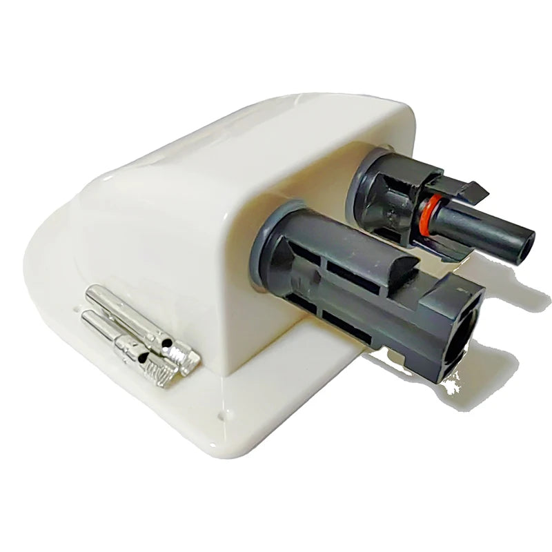 Solar Double Cable Entry Gland | Waterproof RV & Caravan Box Solar Cable Gland QXL