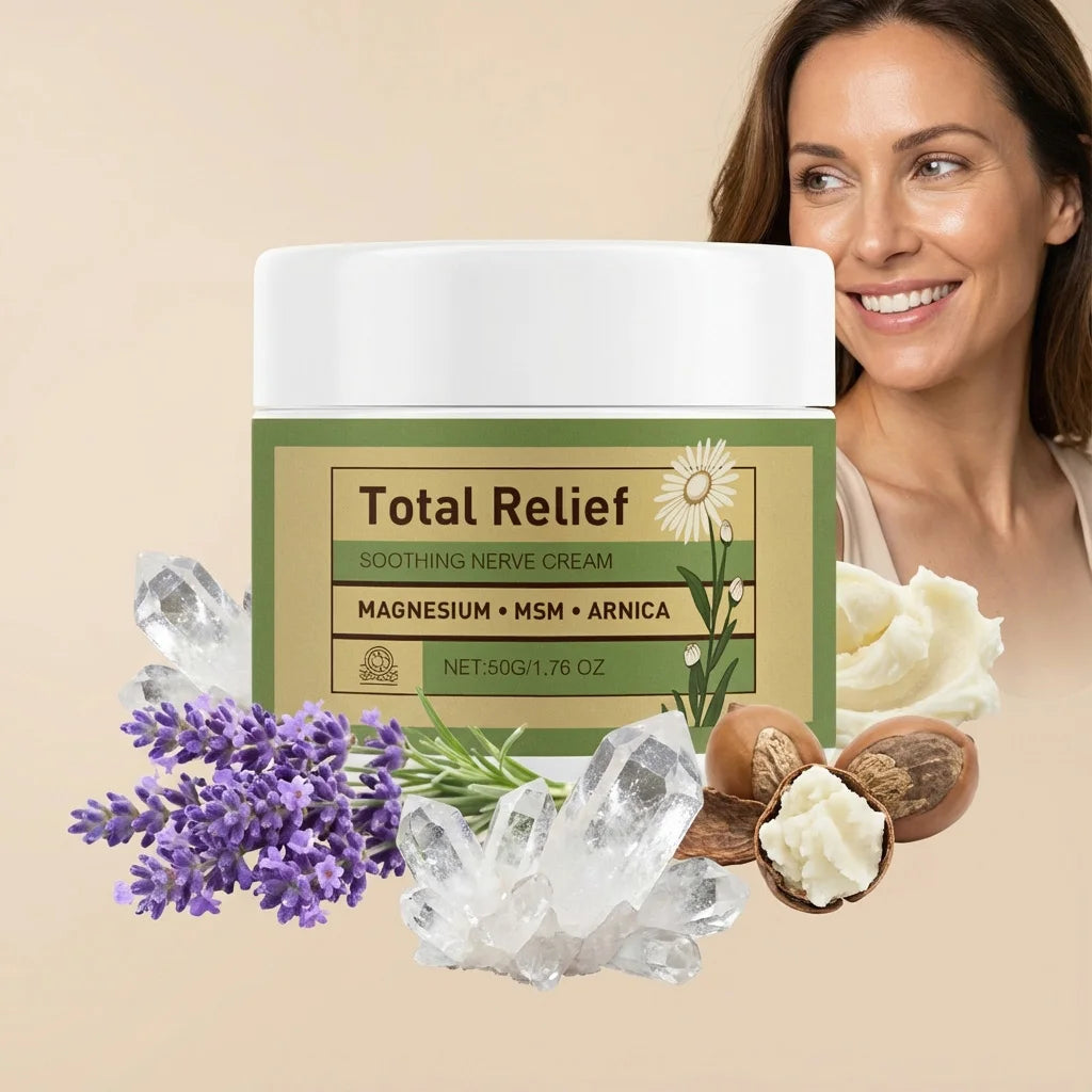 Magnesium MSM & Arnica Body Cream – Deep Hydrating, Non-Greasy Body Moisturising Cream QXL