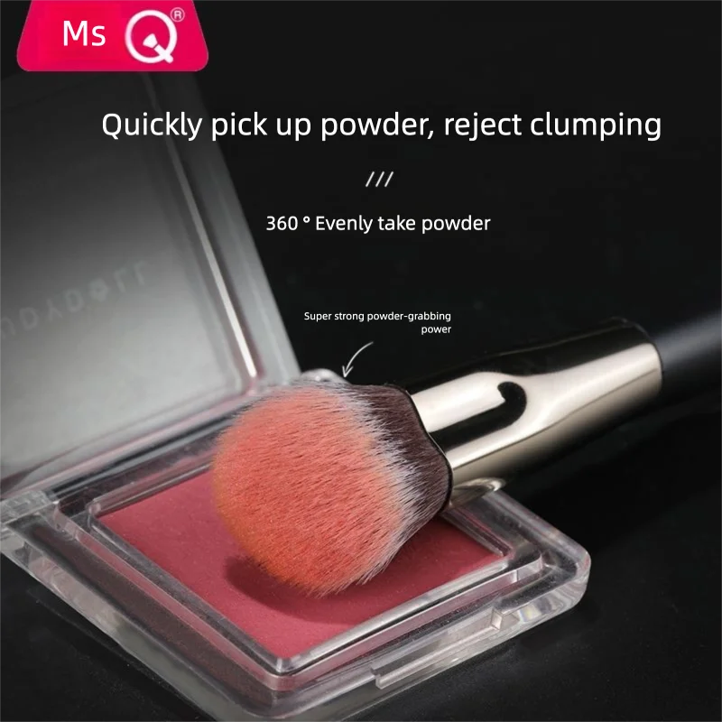 MSQ 5-Pc Double-Ended Makeup Brush Set | Mini Travel Kit Makeup Brush Set QXL