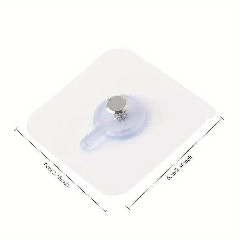 10-Pack No-Hole Adhesive Wall Hooks | Damage-Free Hangers Adhesive Wall Hooks QXL
