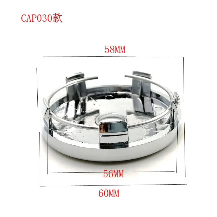 4-Pack 60mm Enkei Racing Wheel Center Cap Stickers Wheel Center Cap Sticker QXL