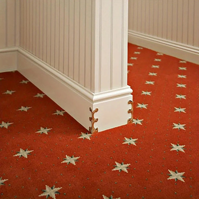 Metal Skirting Board Edge Guards | Baseboard Corner Protectors Corner Edge Guard QXL