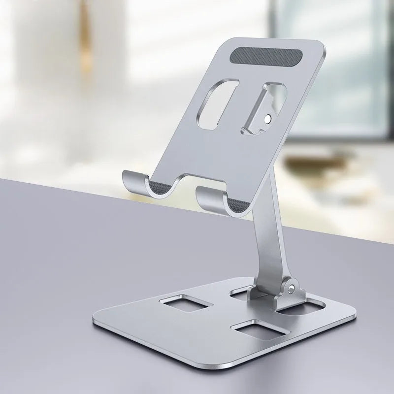 Foldable Phone & Tablet Desk Stand | Stainless Steel Holder Phone & Tablet Stand QXL